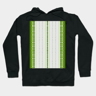 Leafy Green Stripes Hoodie